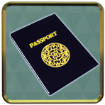 パスポート 紺
