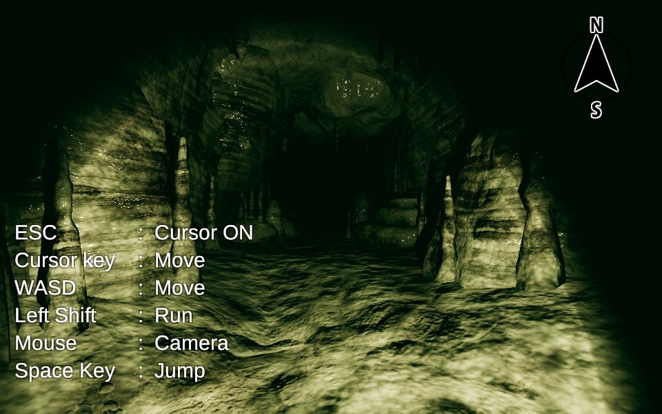 Cave Map Flashlight Demo Hq をブラウザで遊ぶ