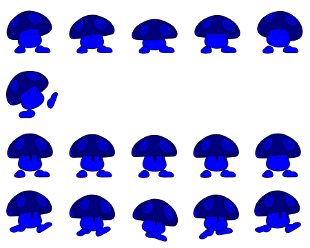 きのこくん 色違い