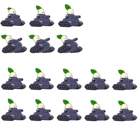 【GDA/GDW】戦車の使い方を間違えるのろいくん