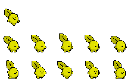ゴールドメカのろい(レトロ風)