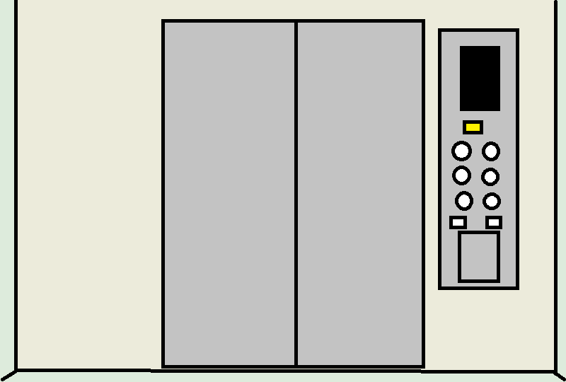 エレベーター背景（プリログでの使用を強く推奨）