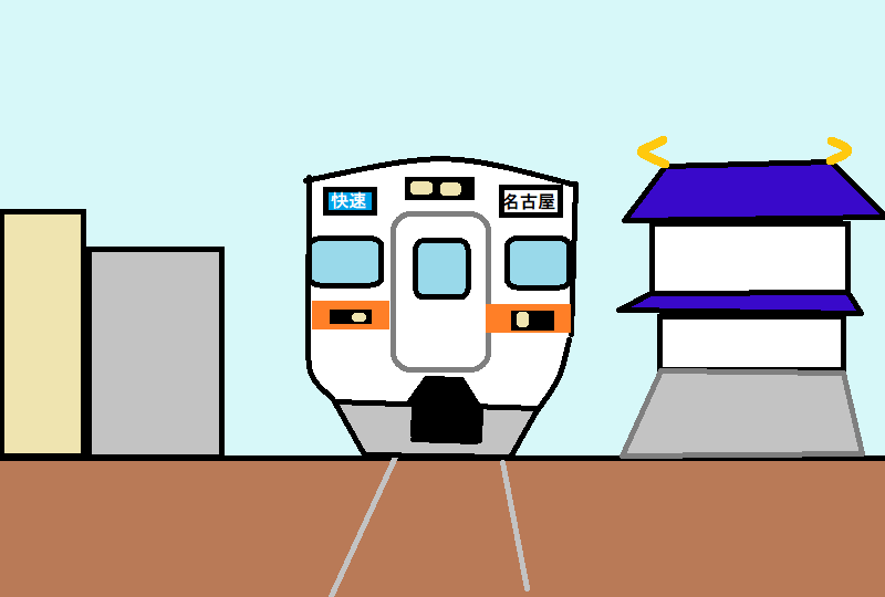 プリログ向け　JR電車背景