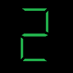 色付き数字　1to9