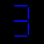 色付き数字　1to9