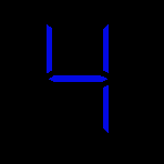 色付き数字　1to9