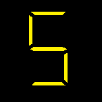 色付き数字　1to9