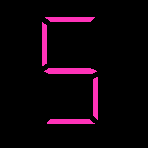 色付き数字　1to9