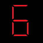色付き数字　1to9