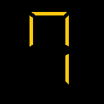 色付き数字　1to9