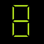 色付き数字　1to9