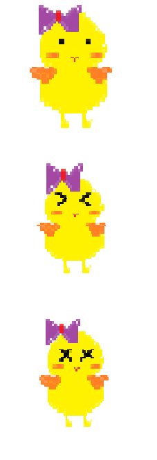 みかんひよこ達の顔グラフィックつめあわせ