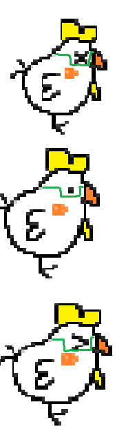 みかんひよこ達の顔グラフィックつめあわせ