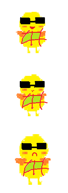 みかんひよこ達の顔グラフィックつめあわせ