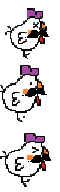みかんひよこ達の顔グラフィックつめあわせ