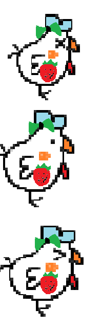 みかんひよこ達の顔グラフィックつめあわせ