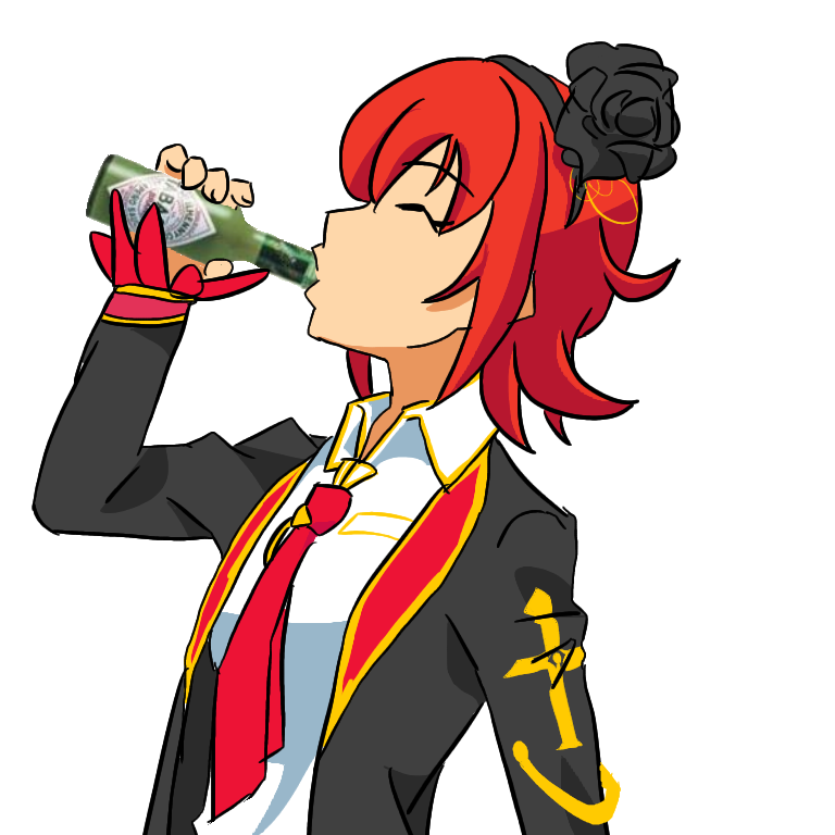 タバスコを飲むゼフィリア
