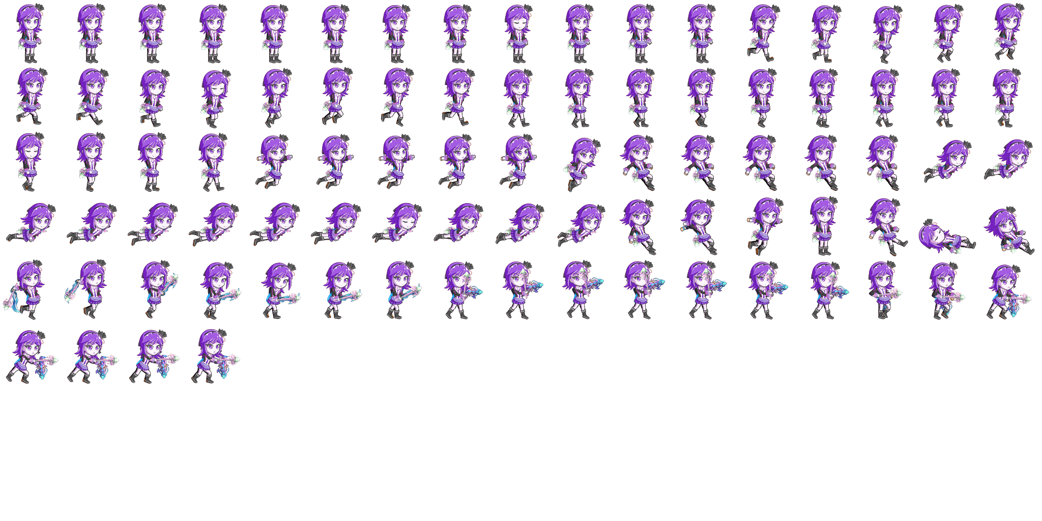 色ちがいゼフィリア（紫）