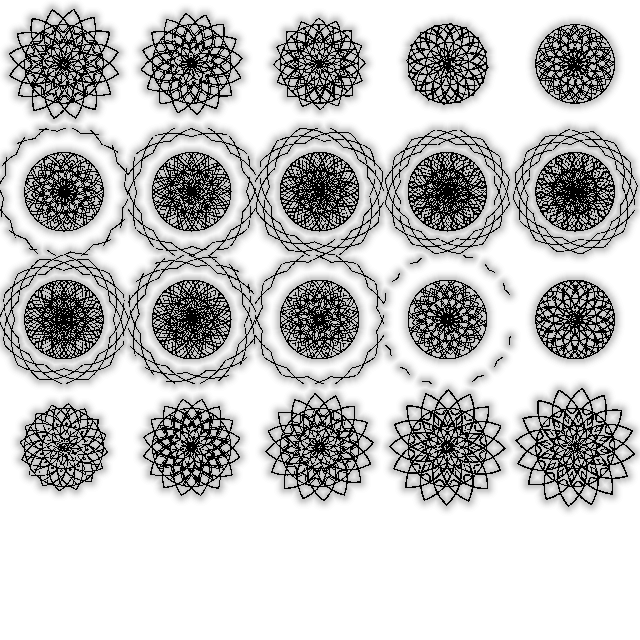 マンダラ（バレット用）