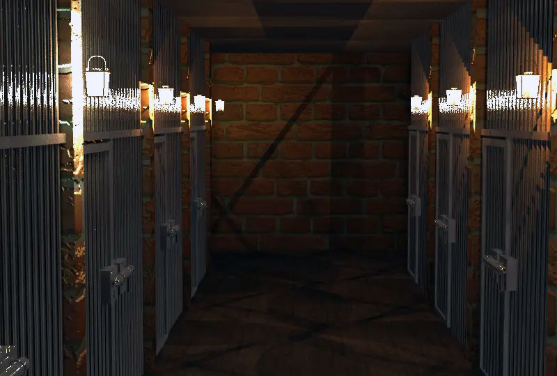 【Pli-log】【背景】牢屋の通路