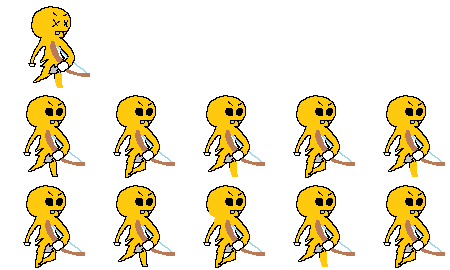 『すばるクラフト3』キャラチップ素材集