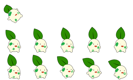 『すばるクラフト3』キャラチップ素材集