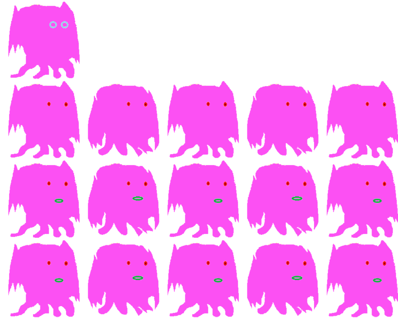 『すばるクラフト3』キャラチップ素材集