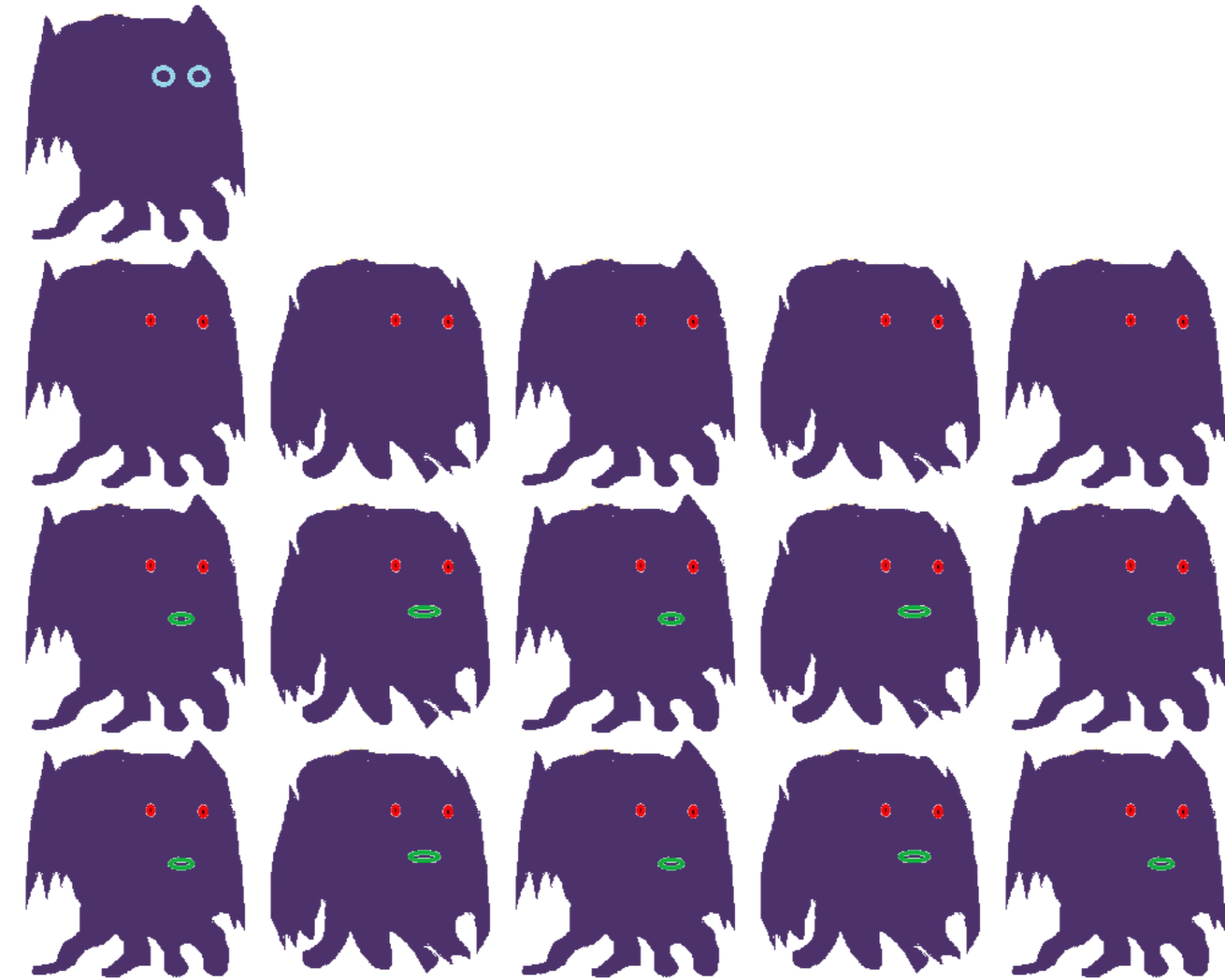 『すばるクラフト3』キャラチップ素材集