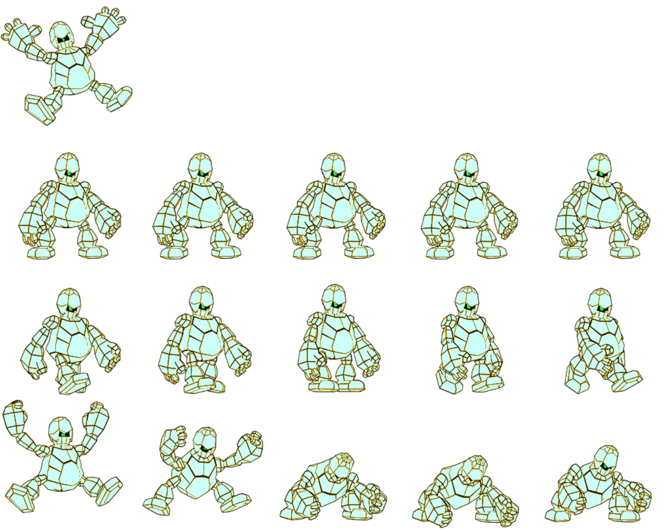 『すばるクラフト3』キャラチップ素材集