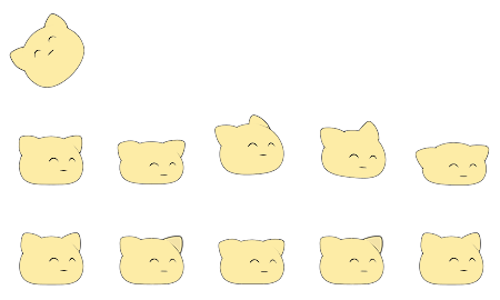 いろいろな猫