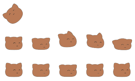 いろいろな猫