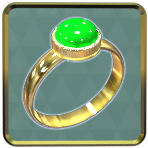 指輪 緑