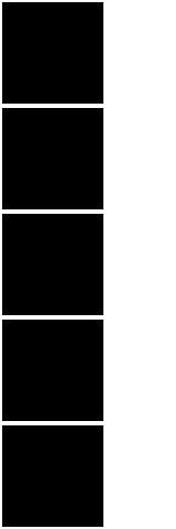 白枠黒ブロック