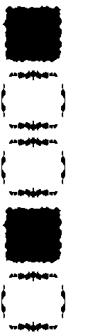 ロウソクの雪ブロック