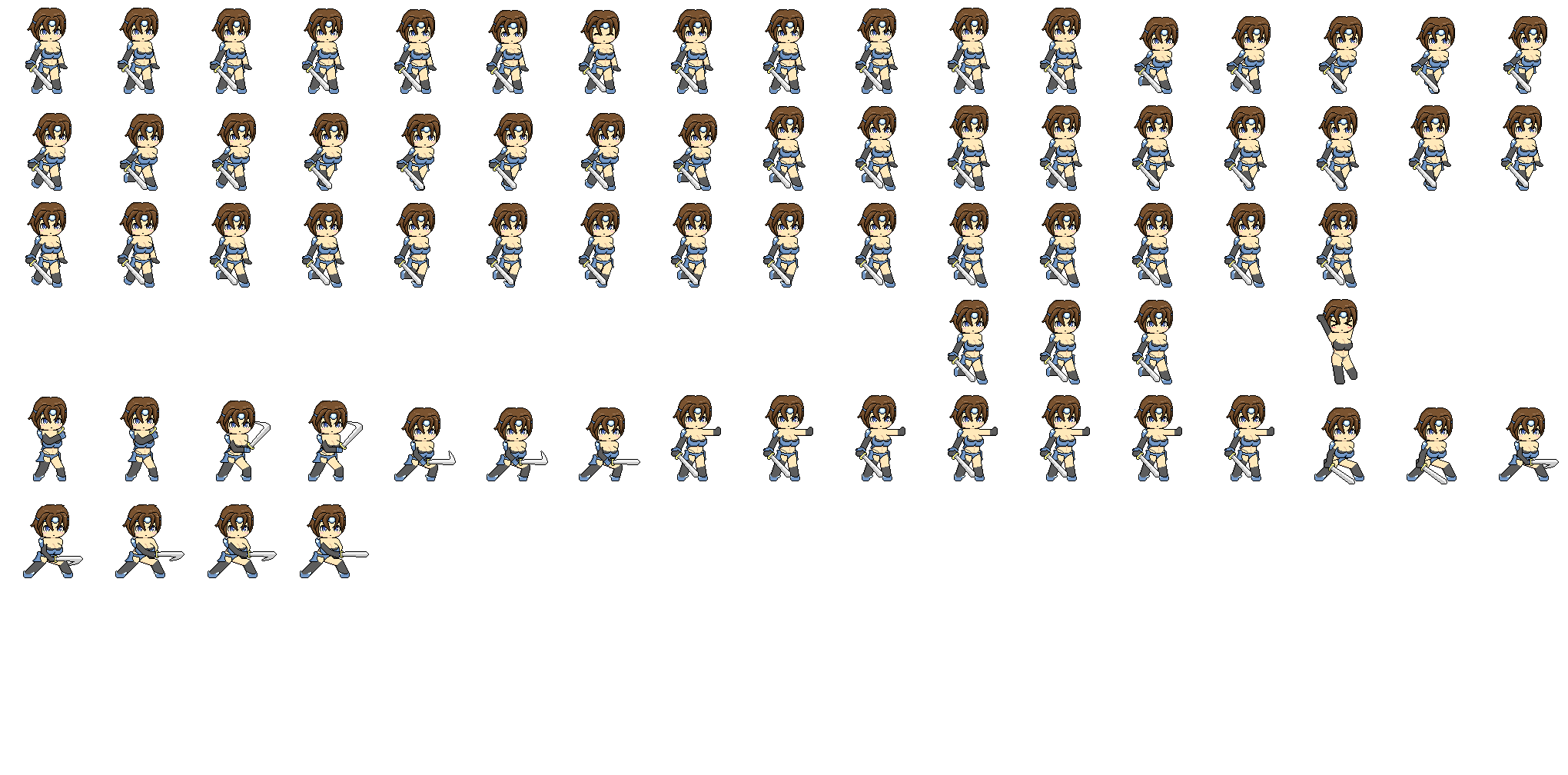 勇者ちゃん（GDAにおけるGDWキャラの規格の参考）
