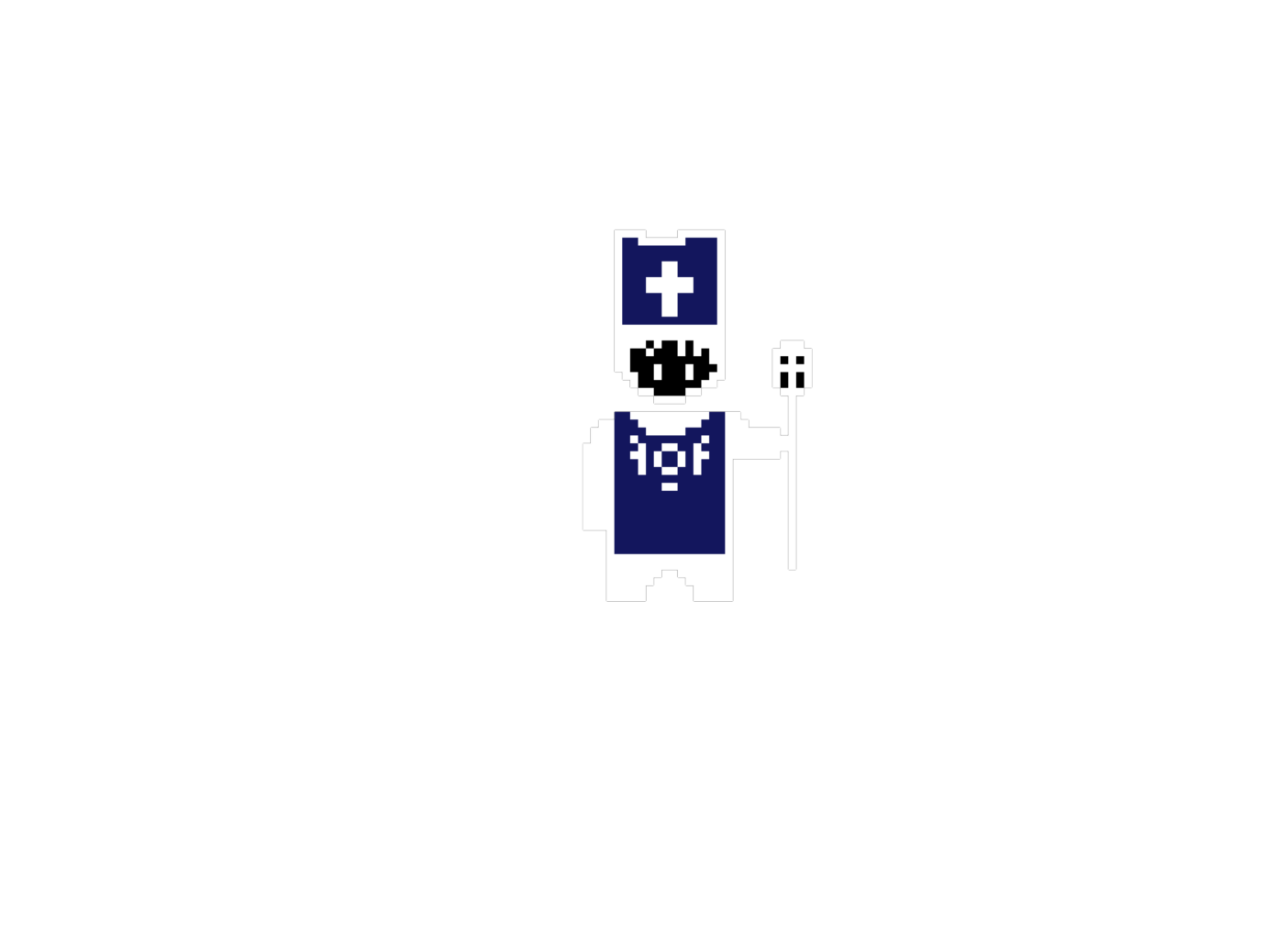 ドット　僧侶