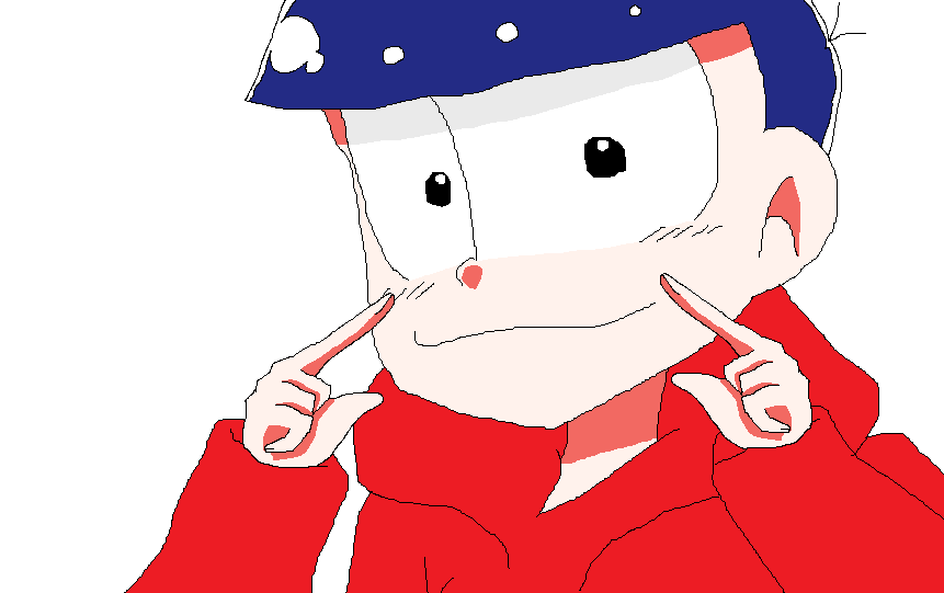 おそ松がニコッとしてくれるだけ