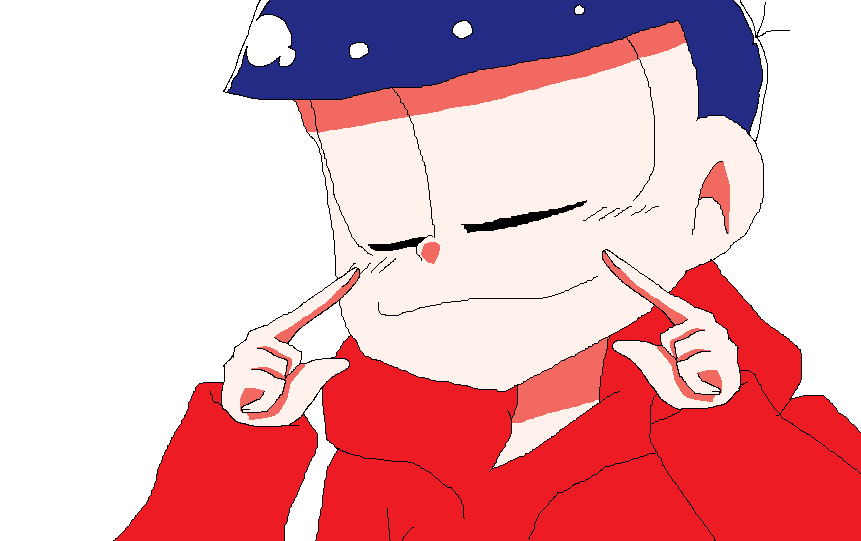 おそ松がニコッとしてくれるだけ