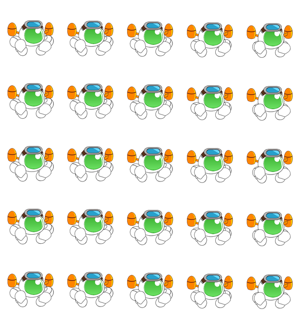 GDWキャラ素材（アプボッツ）