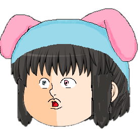 ゆっくりももんの立ち絵