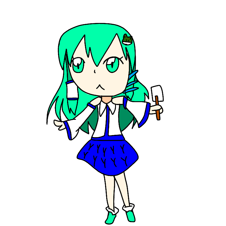 オリジナルコスチューム東風谷早苗集
