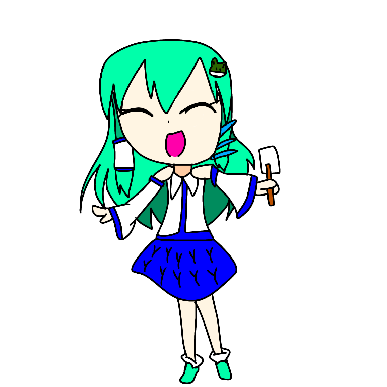オリジナルコスチューム東風谷早苗集