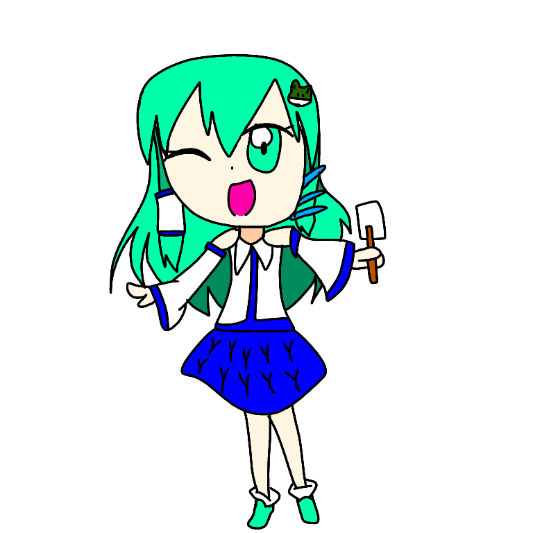 オリジナルコスチューム東風谷早苗集