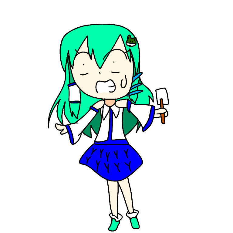 オリジナルコスチューム東風谷早苗集