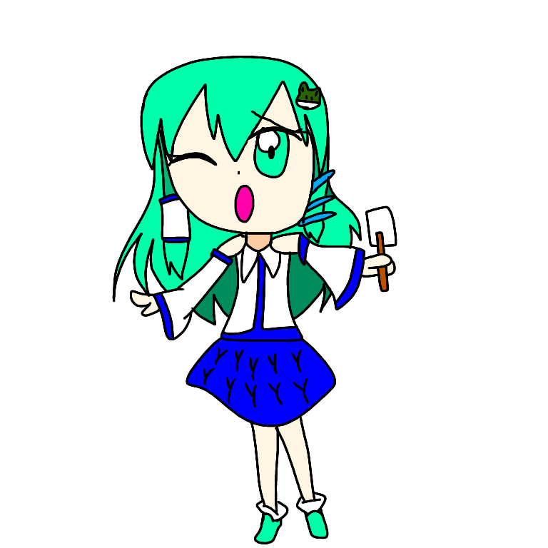 オリジナルコスチューム東風谷早苗集