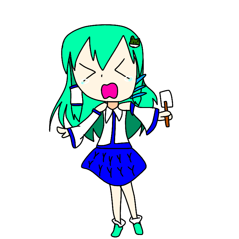オリジナルコスチューム東風谷早苗集