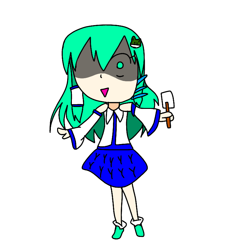 オリジナルコスチューム東風谷早苗集