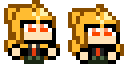 ドット絵のGDW歩行グラフィック（「スペクターゴースト」用）