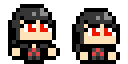 ドット絵のGDW歩行グラフィック（「スペクターゴースト」用）