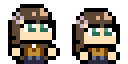 ドット絵のGDW歩行グラフィック（「スペクターゴースト」用）
